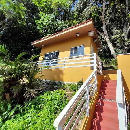 Por De Sol No Mar Da Cama Villa Caraguatatuba Eksteriør billede